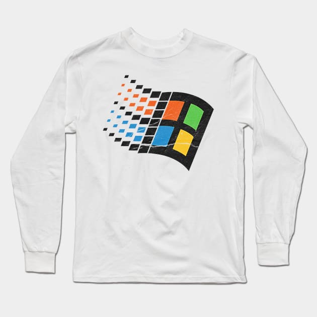 windows logo Long Sleeve T-Shirt by HocheolRyu